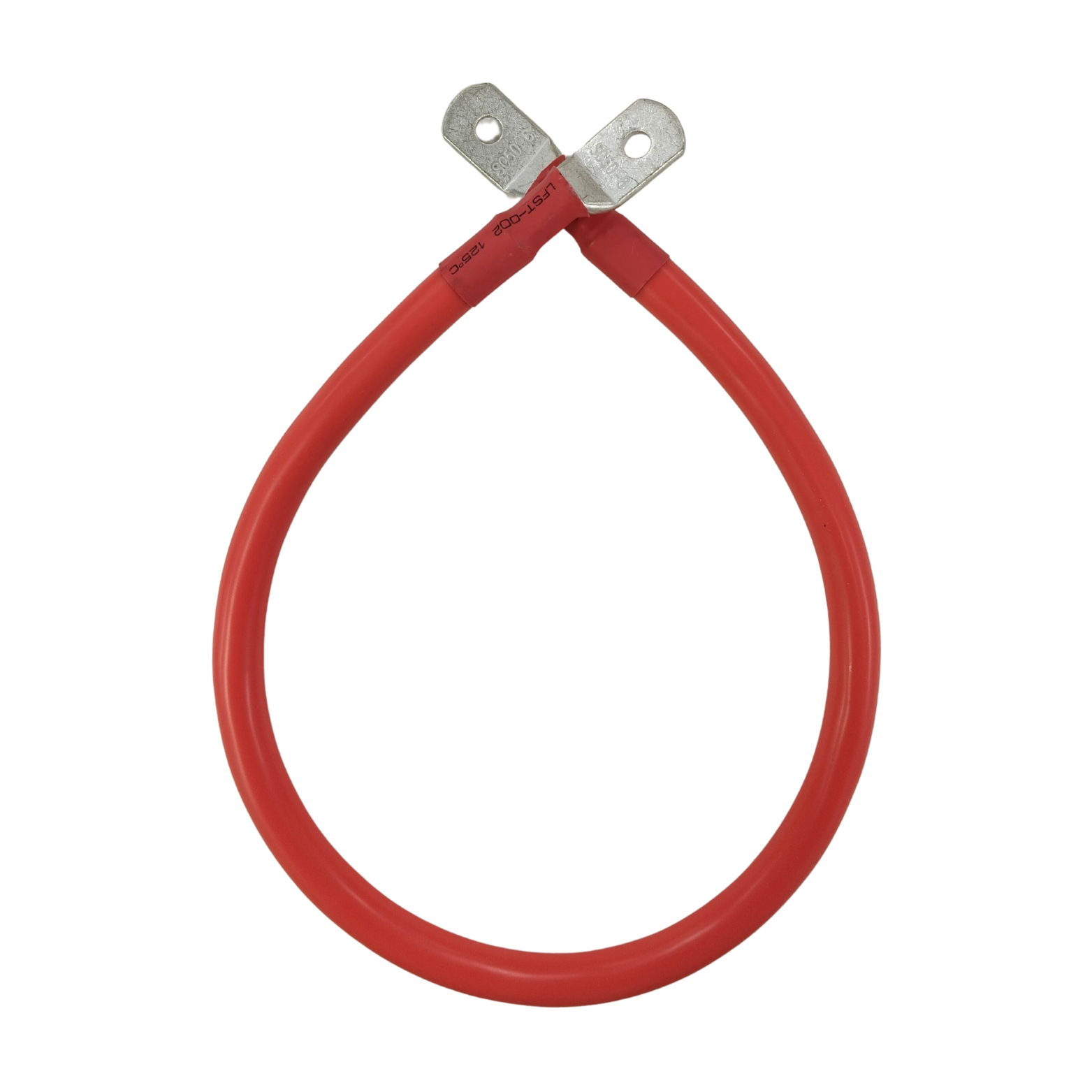 SILICONE WIRE 3AWG RED WITH (SC50-6LUGS) 500MM